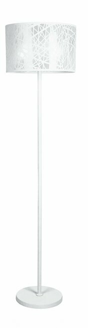 FANEUROPE I-BATIK/PT | Batik Faneurope podna svjetiljka Luce Ambiente Design 168cm s prekidačem 1x E27 bijelo