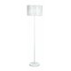 FANEUROPE I-BATIK/PT | Batik Faneurope podna svjetiljka Luce Ambiente Design 168cm s prekidačem 1x E27 bijelo, prozirna bijela