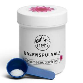 Neti® nazalna Farmaceutski čista sol 70 g pogodna za korištenje s Neti pot posudom