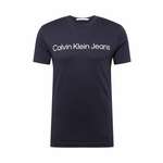 Calvin Klein Jeans Majica mornarsko plava / bijela