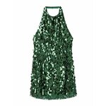Pull&amp;Bear Koktel haljina zelena