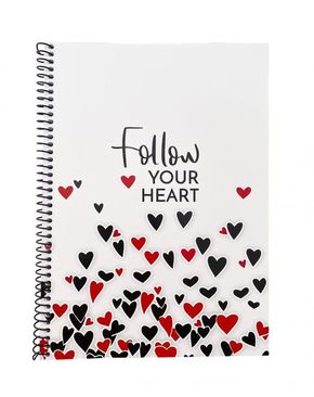 Muflon spiralna bilježnica Follow your heart