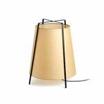 FARO 28371 | Akane Faro stolna svjetiljka 59,5cm 1x E27 crno mat, bež