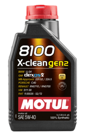 Motul 8100 X-Clean Gen2 motorno ulje