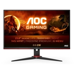 AOC 24G2SPAE monitor, IPS, 23.8"/49", 16:9, 1920x1080, 165Hz, HDMI, Display port, VGA (D-Sub)