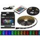 Postavite USB TV LED RGB TV TV 3M + daljinski upravljač