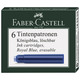 Tinta za nalivpero patrone pk6 Faber Castell 185506 plava