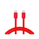 Swissten USB-C - USB-C kabel, crveni, 1,2 m