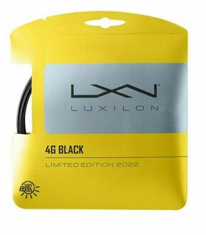 Teniska žica Luxilon 4G Black 125 (12