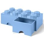 LEGO kutija za odlaganje kockica, svijetlo plava