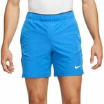 Muške kratke hlače Nike Court Dri-Fit Advantage 7" Tennis Short - light photo blue/black/white
