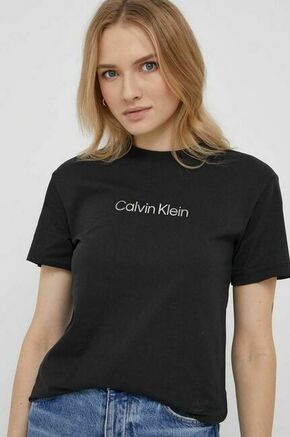 Calvin Klein Majica 'HERO' srebrno siva / crna