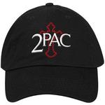 2Pac Cross Logo Kapa Black