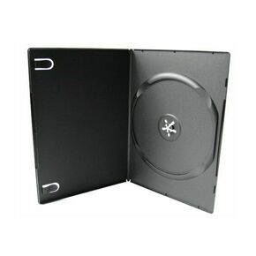 BOX za DVD medij za 1 DVD slim crni