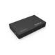 Eksterno kućište ORICO 3.5" SATA HDD, tool free, Aluminium, USB 3.0, crno