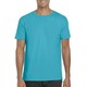 Muška T-shirt majica kratki rukav Gildan gi6400 tropical blue vel. XXL