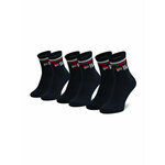 Set od 3 para unisex visokih čarapa Fila Calza Quarter F9398 Navy 321