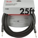 Fender Professional Instrument Cable 7.5m Black
