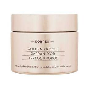 Korres Golden Krocus Hydra-Filler Plumping Cream dnevna krema za pomlađivanje i zaštitu lica 50 ml za žene