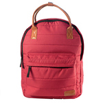 Must: Svjetlocrvena zaobljena školska torba, ruksak