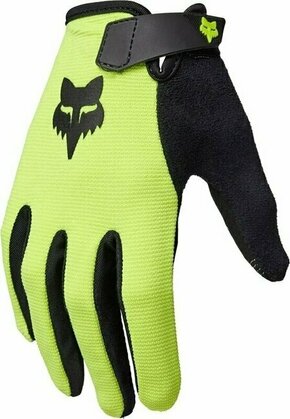 FOX Youth Ranger Gloves Fluorescent Yellow M Rukavice za bicikliste