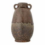 Smeđa ručno izrađena vaza od kamenine Reina – Bloomingville