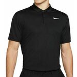 Muški teniski polo Nike Court Dri-Fit Pique Polo M - black/white