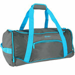 Spirit: Gym sportska torba neonska plavo-siva 20x51x23cm