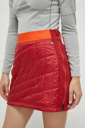 La Sportiva Warm Up Primaloft Skirt W Velvet/Cherry Tomato XS Kratke hlače