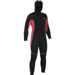 Neoprensko odijelo muško sa 7,5 mm neoprena - SCD 500 crno-crveno