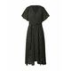 Lauren Ralph Lauren Košulja haljina 'DRAPEY POLY' pijesak / crna