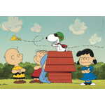 Snoopy na kućici za pse 180 komada puzzle - Clementoni