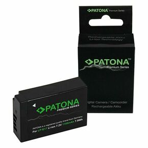 Patona LP-E17 Premium 1100mAh (not full decoded) baterija za Canon EOS 800D