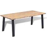 Blagovaonski stol od masivnog drva akacije 170 x 90 cm