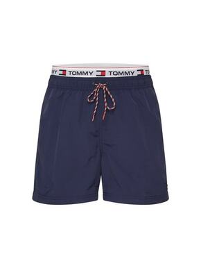 Tommy Hilfiger Underwear Kupaće hlače mornarsko plava / svijetlosiva / crvena / bijela