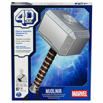 Marvel: Thorov čekić - Mjolnir 4D puzzle od 87 dijelova - Spin Master