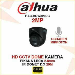 Dahua video kamera za nadzor HAC-HDW3200G
