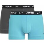 Bokserice Nike Everyday Cotton Stretch Trunk 2P - black/dusty cactus/anthracite