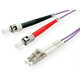 Roline VALUE optički kabel 50/125µm LC/ST Duplex, OM4, 5.0m, ljubičasti