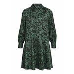 OBJECT Košulja haljina 'SARAH' zelena / crna