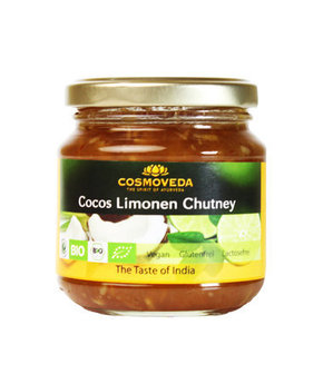 Cosmoveda Cocos Lime Chutney s kokosom i limetom 225 g