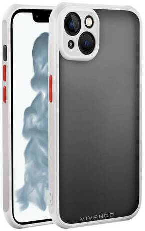 Vivanco Frosted stražnji poklopac za mobilni telefon Apple iPhone 14 prozirna