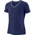Majica kratkih rukava za djevojčice Wilson G Team V-Neck - blue depths