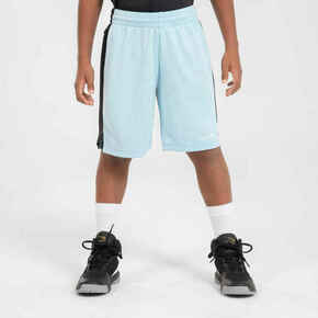 Kratke hlače za košarku SH500 dječje svijetloplava