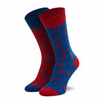 Muške visoke čarape Dots Socks D20WF-SX-028 Plava