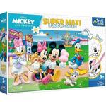 Mickey Mouse i Friends SuperMaxi dvostrana slagalica 3u1 24kom