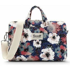 Canvaslife Briefcase Bag 15-16 inch Blue Camellia