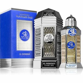 Al Haramain 50 Years Platinum Oud Parfum UNISEX 100 ml (unisex)