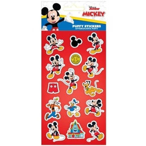 Mickey Mouse i prijatelji 3D set naljepnica na listu 10x22 cm