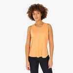 Majica bez rukava za planinarenje ženska MH500 narančasta